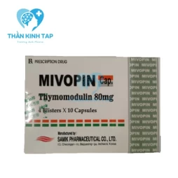 Mivopin - Thuốc hỗ trợ và điều trị các bệnh lý nhiễm trùng